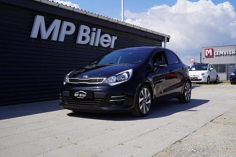 Sortmetal Brugt 2016 Kia Rio Hatchback | 74.900 kr. (Fair pris) - Billede 1/4