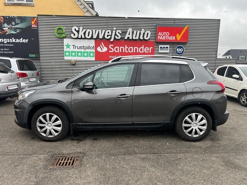 Gråmetal Brugt 2017 Peugeot 2008 Allure Sky SUV | 79.900 kr. (Fair pris) - Billede 1/4