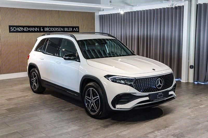 Hvid Ny 2025 Mercedes EQB250+ AMG SUV | 364.900 kr. - Billede 1/4