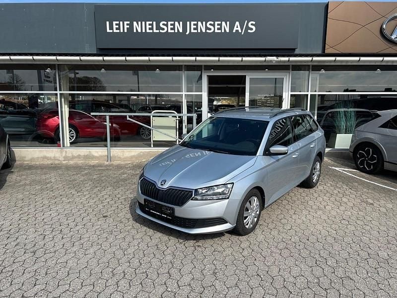 Sølvmetal Brugt 2020 Skoda Fabia Ambition Stationcar | 109.900 kr. (Fair pris) - Billede 1/4