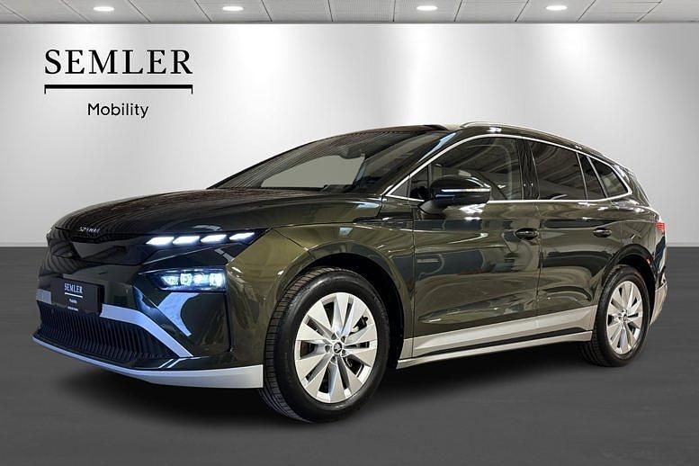 Mørkgrønmetal Brugt 2025 Skoda Enyaq iV SUV | 379.900 kr. - Billede 1/4