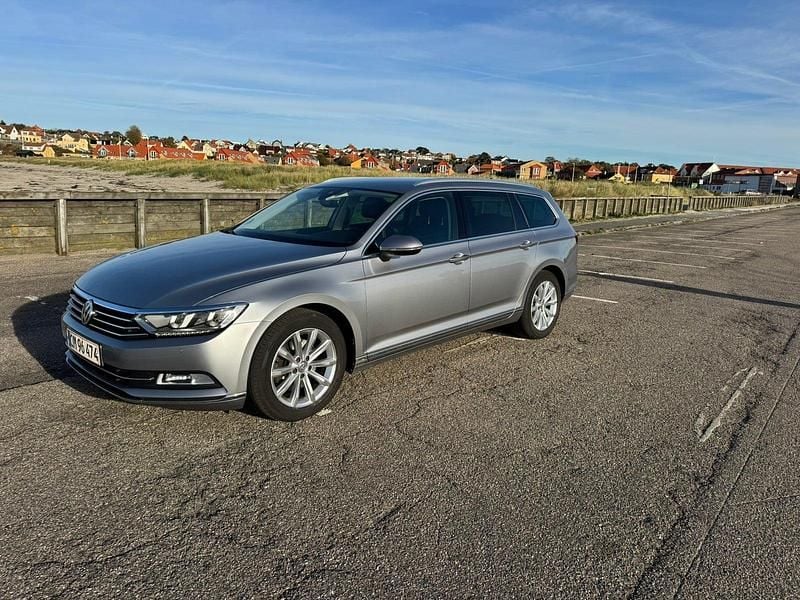 Gråmetal Brugt 2018 VW Passat Highline Stationcar | 184.900 kr. (Fair pris) - Billede 1/4
