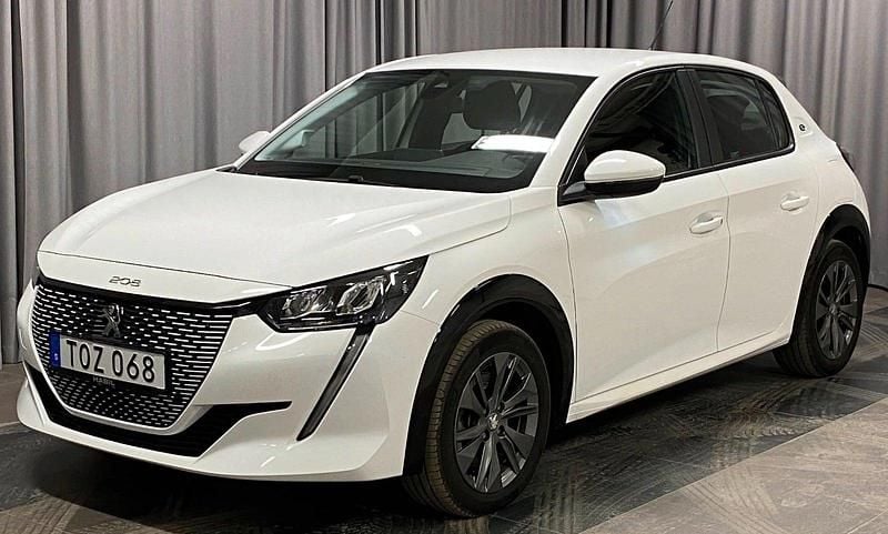 Hvid Brugt 2022 Peugeot e-208 Active Hatchback | 119.900 kr. (Fair pris) - Billede 1/3