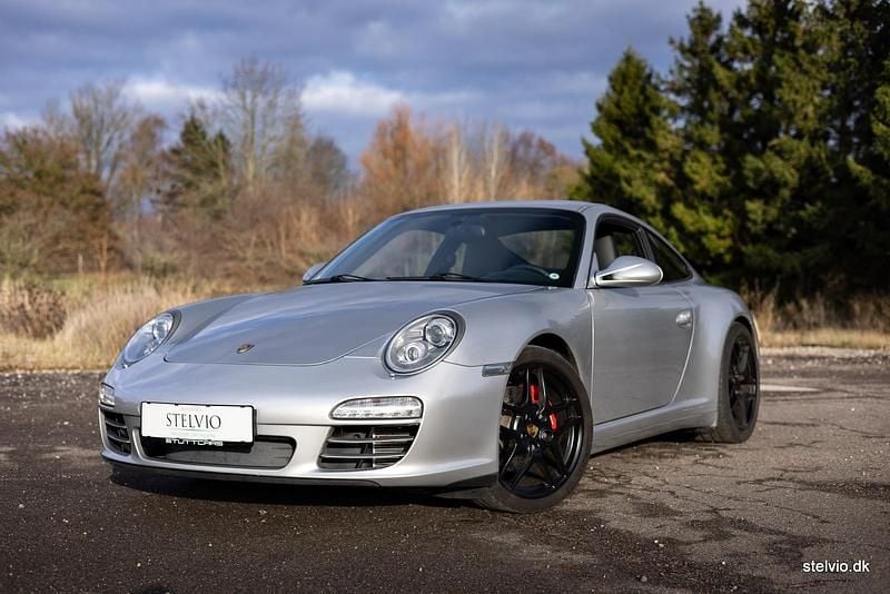 Brugt Porsche 911 Carrera 4S 385 HK (283 kW) 2009 Sølv Coupe
