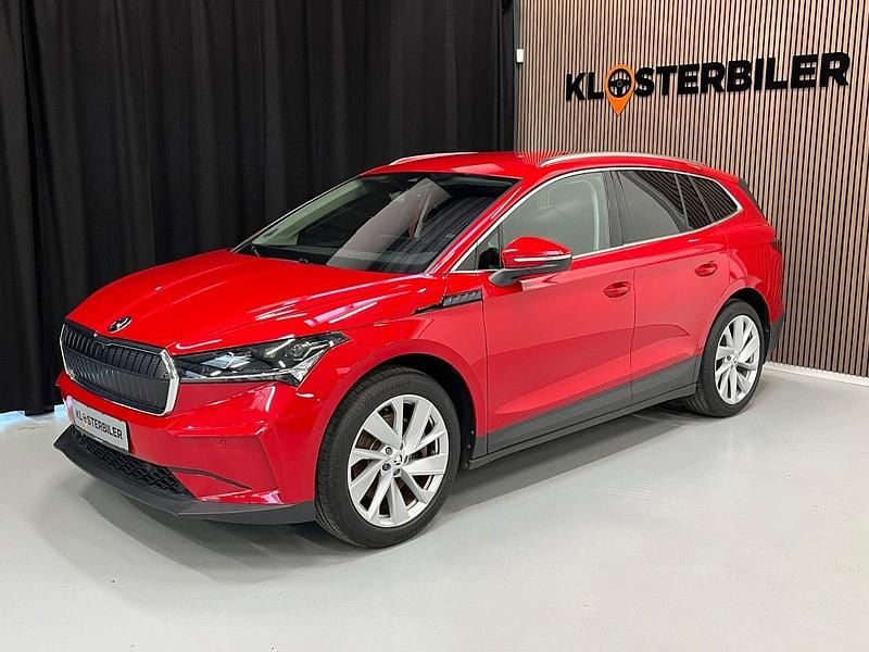 Rød Brugt 2022 Skoda Enyaq iV Suite SUV | 279.700 kr. (Fair pris) - Billede 1/4