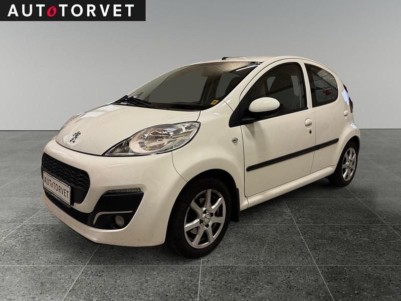Hvid Brugt 2014 Peugeot 107 Active Hatchback | 32.700 kr. (Fair pris) - Billede 1/4