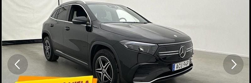 Sortmetal Brugt 2021 Mercedes EQA250 AMG line SUV | 259.500 kr. (Fair pris) - Billede 1/4