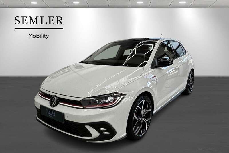 Hvid Brugt 2024 VW Polo GTI Hatchback | 344.900 kr. - Billede 1/4