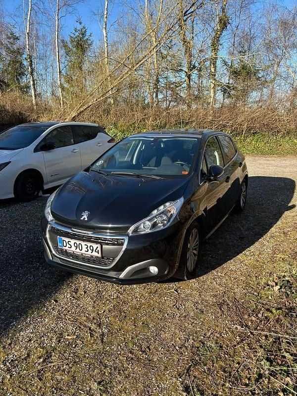 Sort Brugt 2019 Peugeot 208 Hatchback | 84.000 kr. (Fair pris) - Billede 1/4