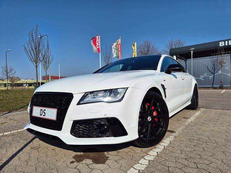 Hvid Brugt 2011 Audi A7 Sportback S-Line Hatchback | 219.900 kr. - Billede 1/4