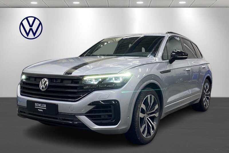 Sølvmetal Brugt 2018 VW Touareg R-line SUV | 285.000 kr. - Billede 1/4