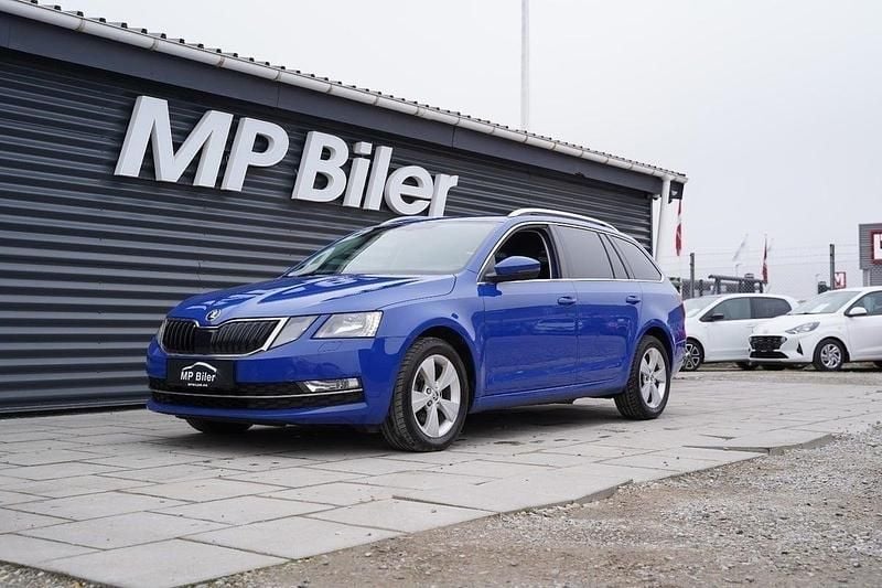 Blåmetal Brugt 2018 Skoda Octavia Style Stationcar | 129.900 kr. (Fair pris) - Billede 1/4