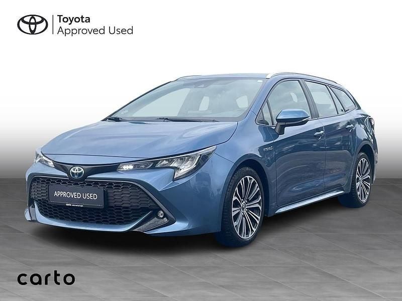Blå Brugt 2019 Toyota Corolla H3 Smart Stationcar | 199.900 kr. (Fair pris) - Billede 1/3