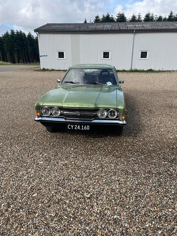 Grøn Brugt 1973 Ford Cortina | 83.000 kr. - Billede 1/4