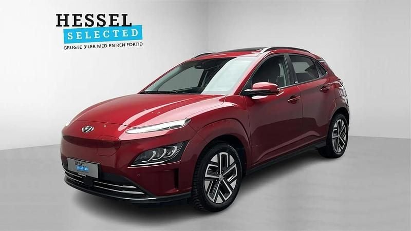 Rødmetal Brugt 2021 Hyundai Kona Essential SUV | 159.900 kr. (Fair pris) - Billede 1/4