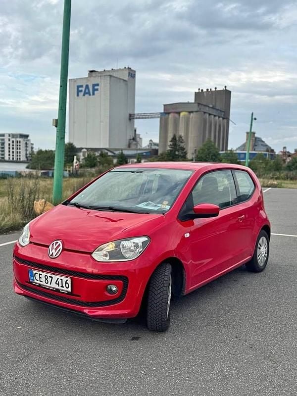 Rød Brugt 2012 VW up! Hatchback | 27.000 kr. (Fair pris) - Billede 1/4