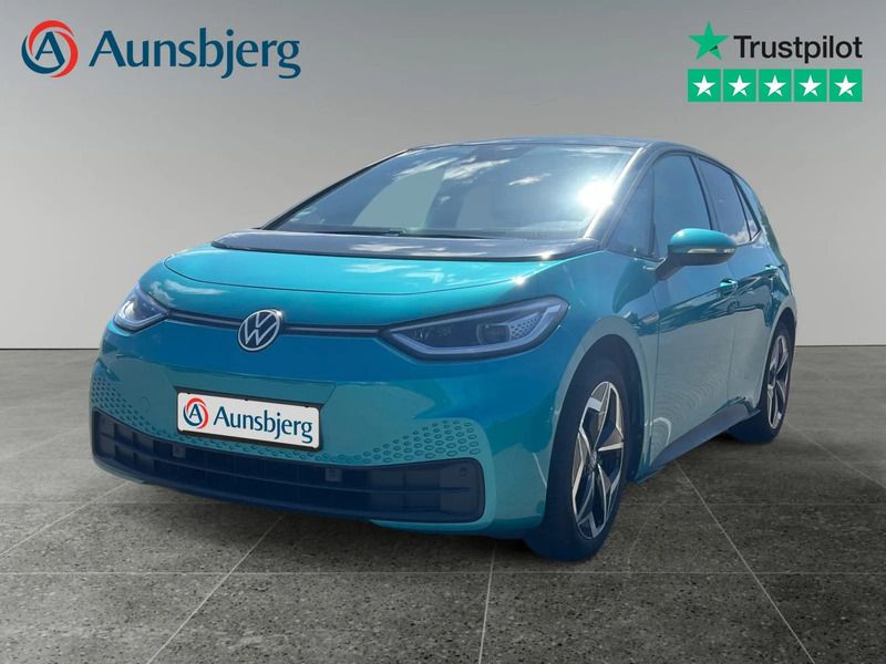 Makenatürkis metallic Brugt 2021 VW ID.3 Pro Performance Hatchback | 179.500 kr. (Fair pris) - Billede 1/4