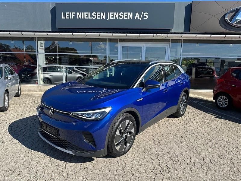 Blåmetal Brugt 2022 VW ID.4 Pro Performance SUV | 209.900 kr. (God pris) - Billede 1/4