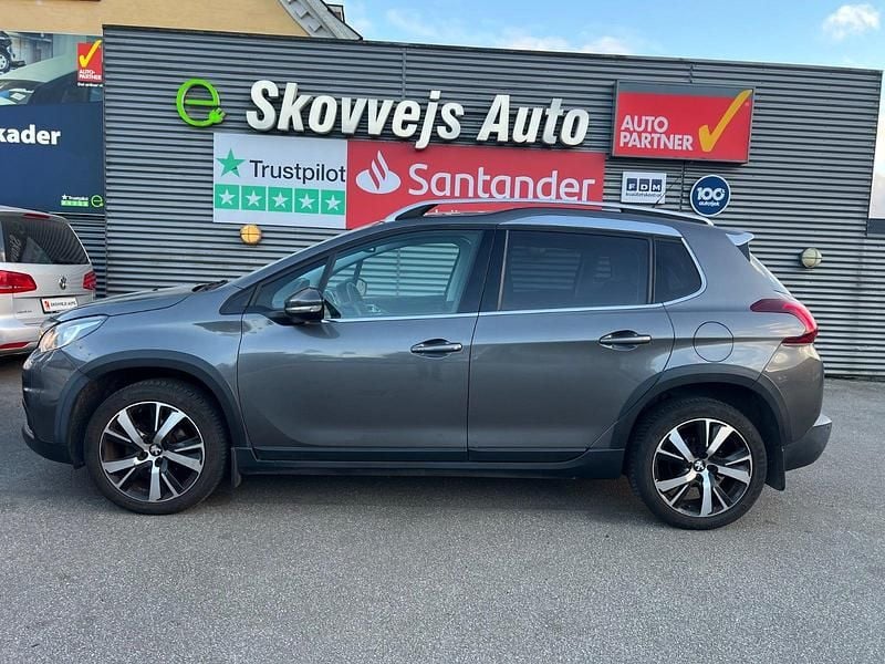 Gråmetal Brugt 2017 Peugeot 2008 Allure Sky SUV | 79.900 kr. (Fair pris) - Billede 1/4