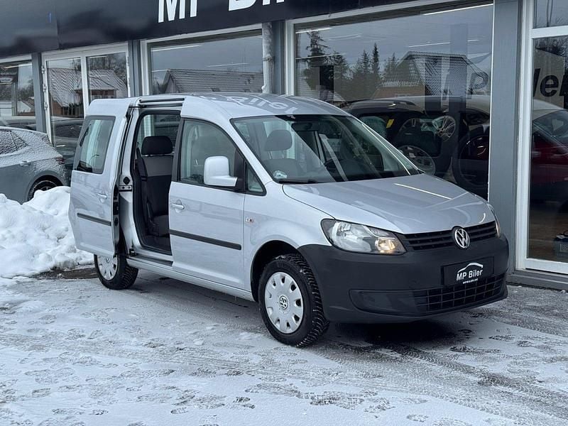 Brugt VW Caddy Trendline 85 HK (62 kW) 2012 Sølvmetal MPV