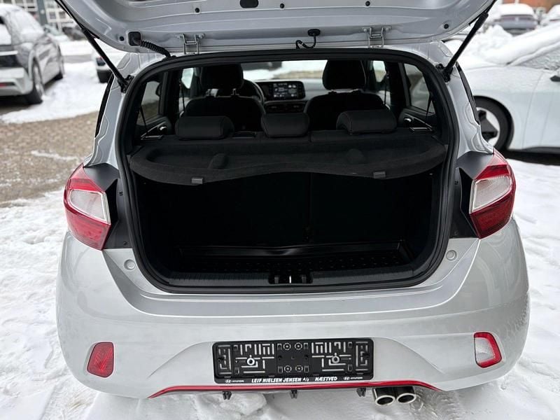 Brugt Hyundai i10 N Line 100 HK (73 kW) 2021 Sølvmetal Hatchback