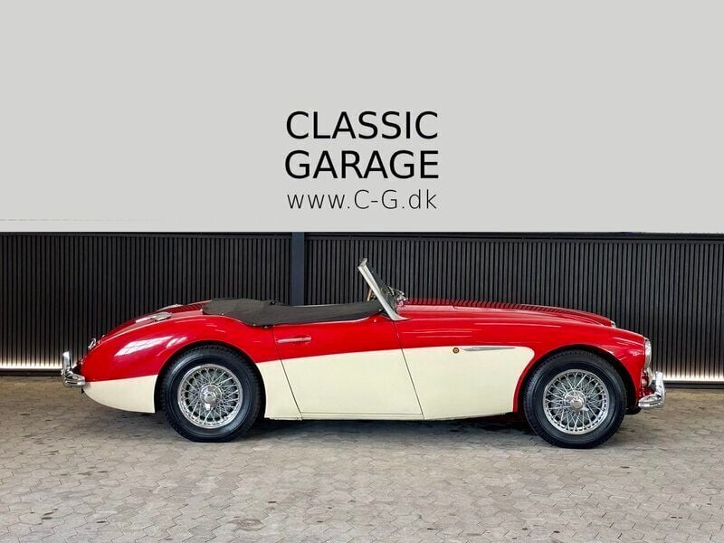 Rød Brugt 1958 Austin Healey 100/6 Cabriolet | 389.900 kr. - Billede 1/1
