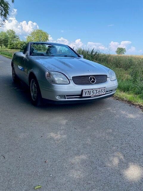 Brugt Mercedes SLK230 193 HK (141 kW) 1997 Sølv Cabriolet