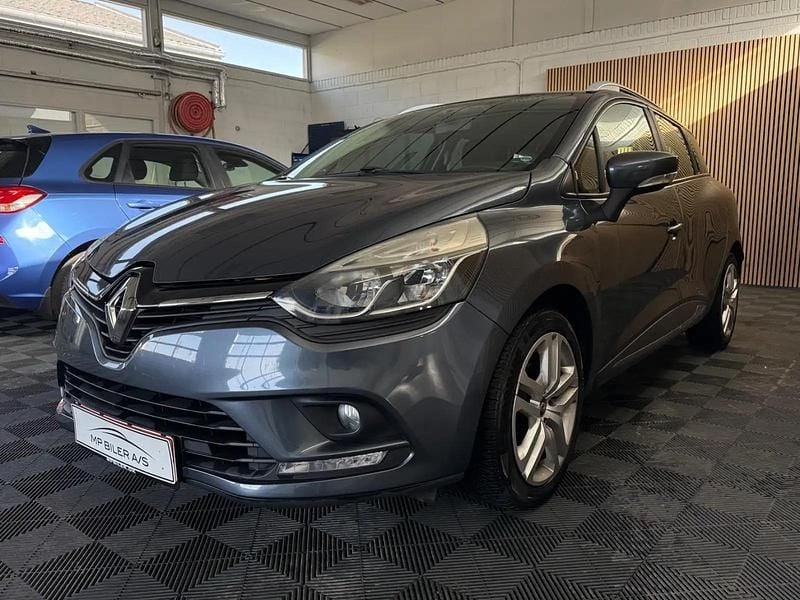Brugt Renault Clio GrandTour Zen 90 HK (66 kW) 2018 Gråmetal Stationcar