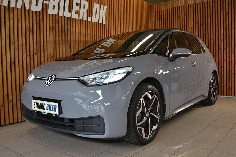 Grå Brugt 2023 VW ID.3 Pro Hatchback | 194.800 kr. (Super pris) - Billede 1/4