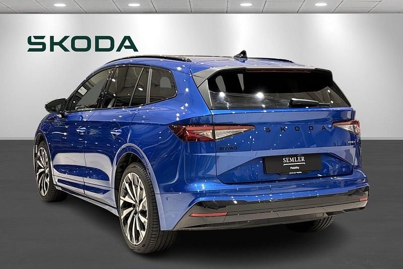 Brugt Skoda Enyaq iV SportLine 210 kW (286 HK) 2025 Blåmetal SUV
