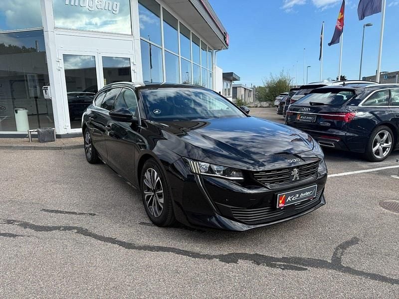 Sortmetal Brugt 2021 Peugeot 508 Allure Stationcar | 184.800 kr. (God pris) - Billede 1/4