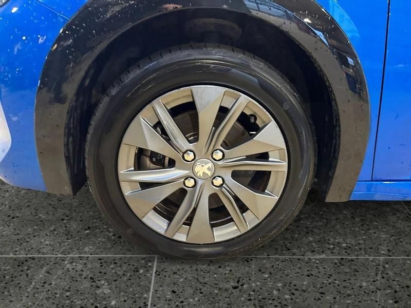 Brugt Peugeot e-208 Active 100 kW (136 HK) 2021 Blå met. Hatchback