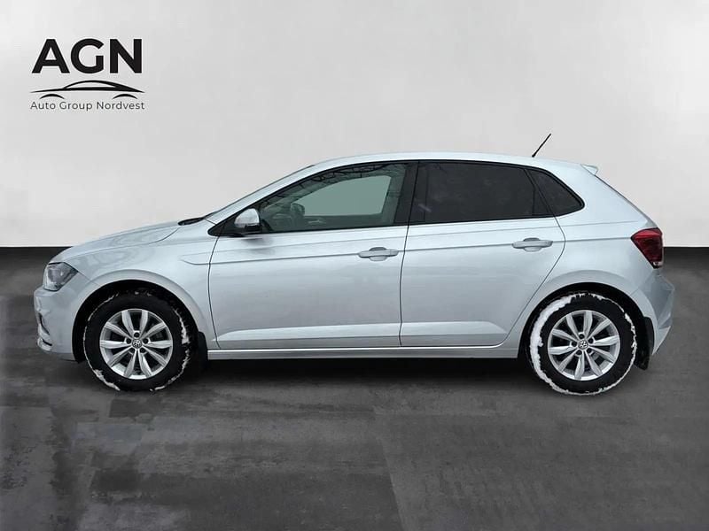 Brugt VW Polo Highline 115 HK (84 kW) 2020 Sølvmetal Hatchback