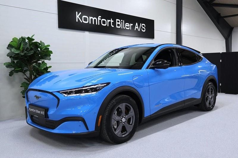 Blåmetal Brugt 2023 Ford Mustang Mach-E Standard Range SUV | 219.800 kr. (Super pris) - Billede 1/4