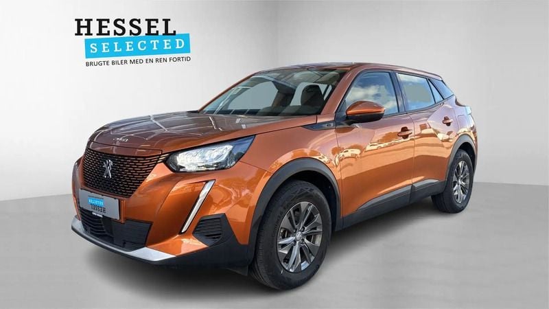 Orange Brugt 2021 Peugeot e-2008 Active SUV | 122.900 kr. (Fair pris) - Billede 1/4