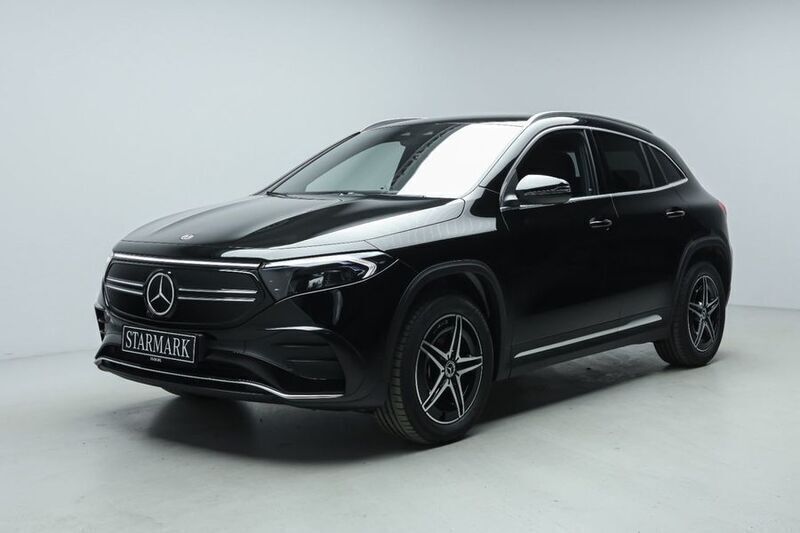 Sort Brugt 2023 Mercedes EQA350 AMG line SUV | 369.900 kr. (Dyr) - Billede 1/4