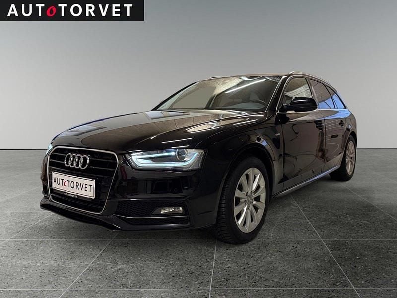Sort Brugt 2015 Audi A4 S-Line Stationcar | 119.700 kr. (God pris) - Billede 1/4
