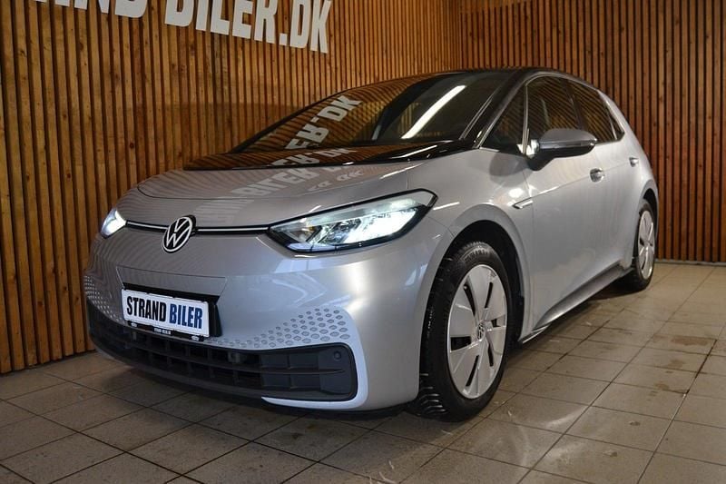 Brugt VW ID.3 110 kW (150 HK) 2021 Sølvmetal Hatchback