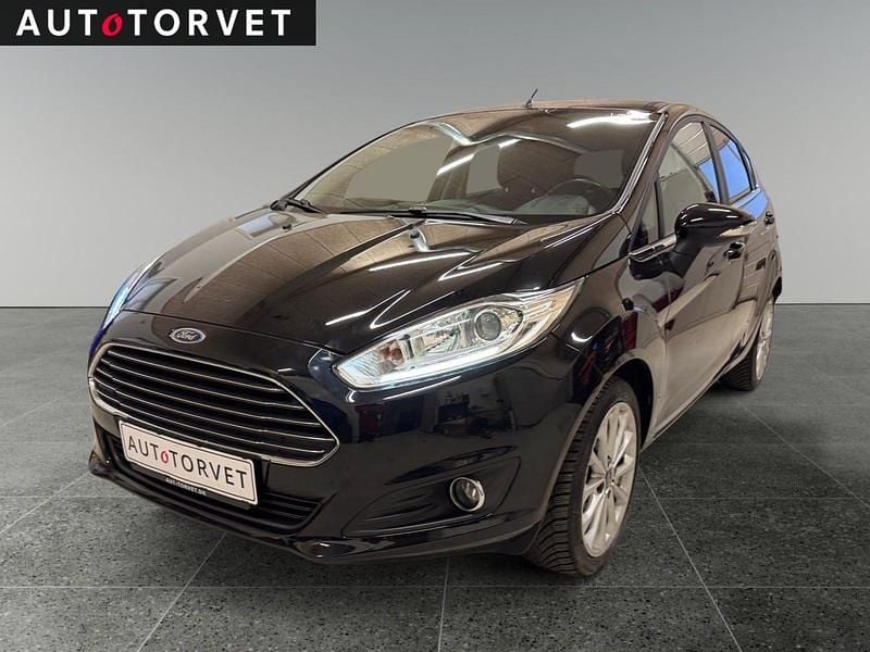 Sort Brugt 2016 Ford Fiesta Titanium Hatchback | 57.700 kr. (Fair pris) - Billede 1/4