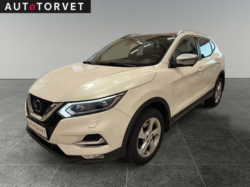 Perlemorshvid Brugt 2019 Nissan Qashqai Tekna+ SUV | 129.700 kr. (Super pris) - Billede 1/4