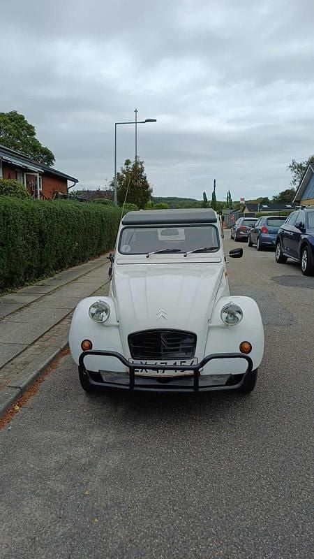 Rød Brugt 1974 Citroën 2CV Sedan | 50.000 kr. - Billede 1/4