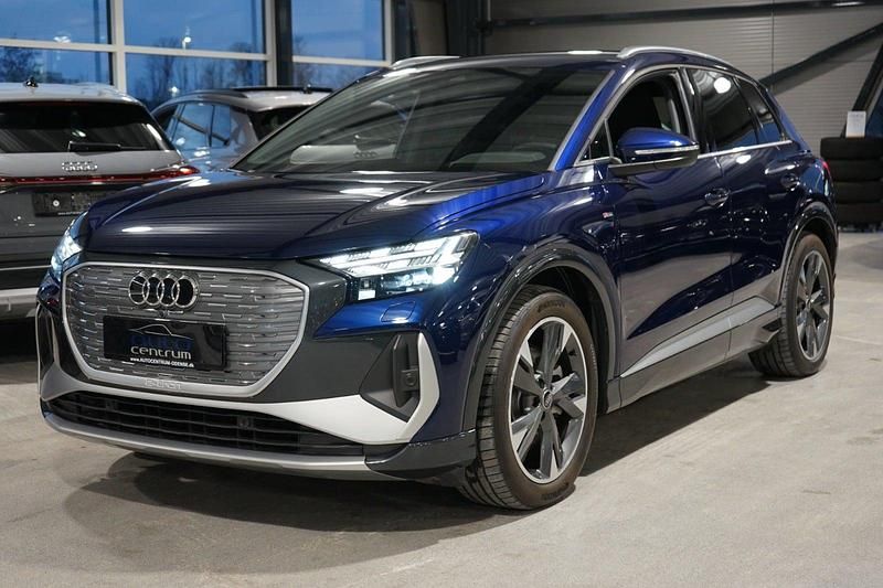 Brugt Audi Q4 e-tron S-Line 210 kW (286 HK) 2024 Blåmetal SUV