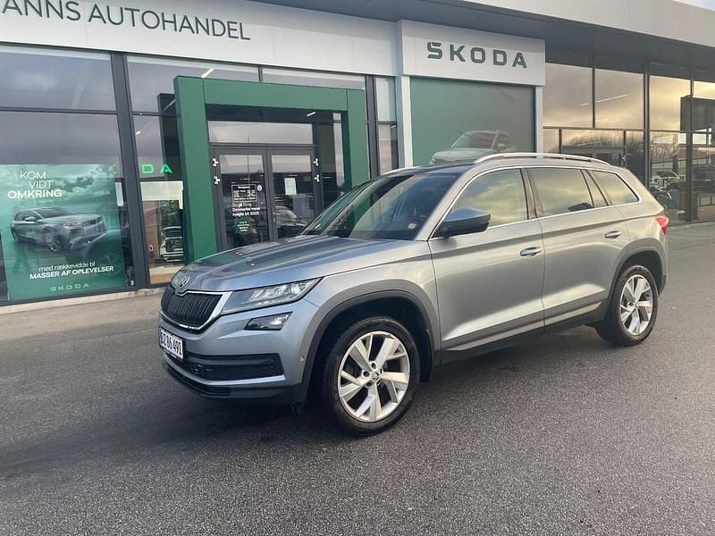 Lysblåmetal Brugt 2018 Skoda Kodiaq Style SUV | 199.900 kr. (Super pris) - Billede 1/4