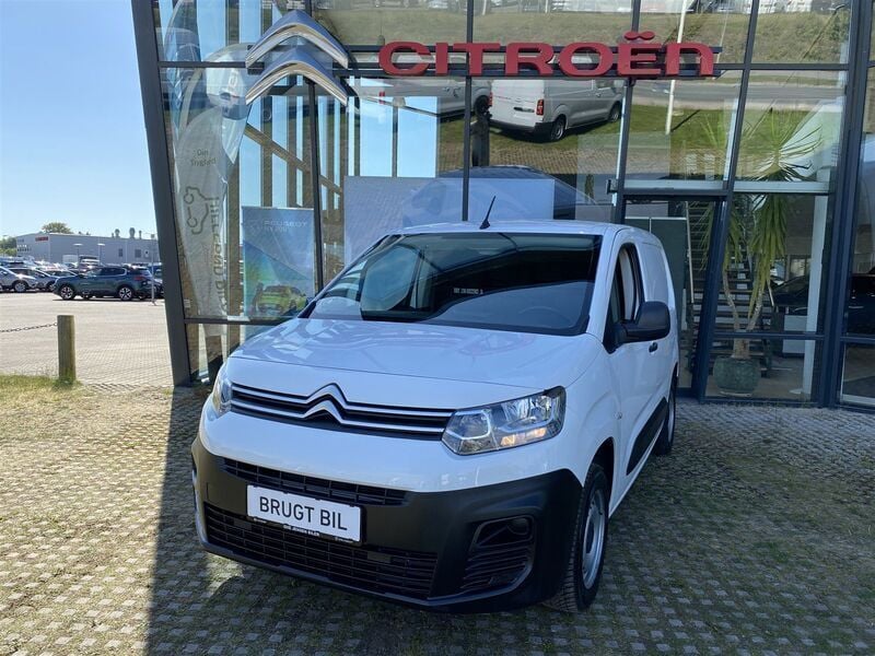 Hvid banquise Brugt 2019 Citroën Berlingo Start MPV | 89.900 kr. - Billede 1/4
