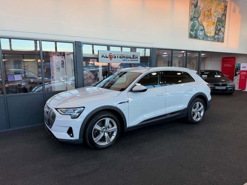Hvid Brugt 2020 Audi e-tron SUV | 259.700 kr. (God pris) - Billede 1/4