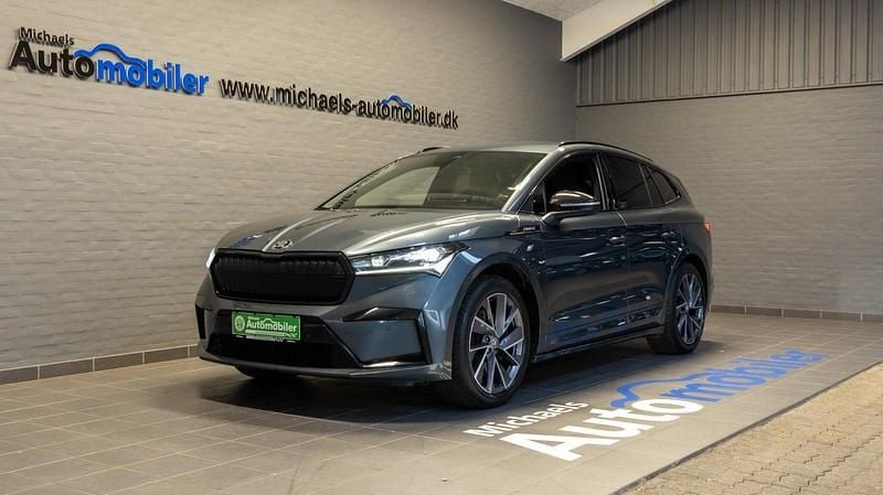 Koksmetal Brugt 2021 Skoda Enyaq iV SportLine SUV | 279.900 kr. (Fair pris) - Billede 1/4