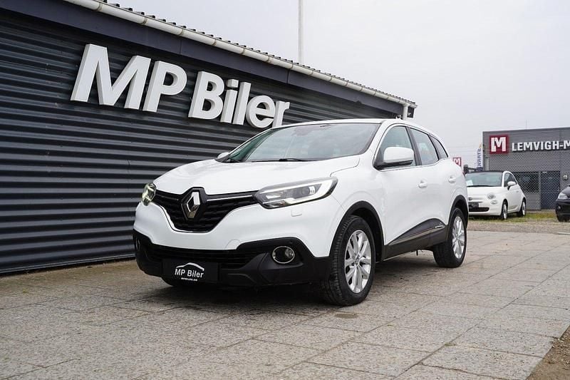 Hvid Brugt 2016 Renault Kadjar Zen SUV | 93.750 kr. - Billede 1/4