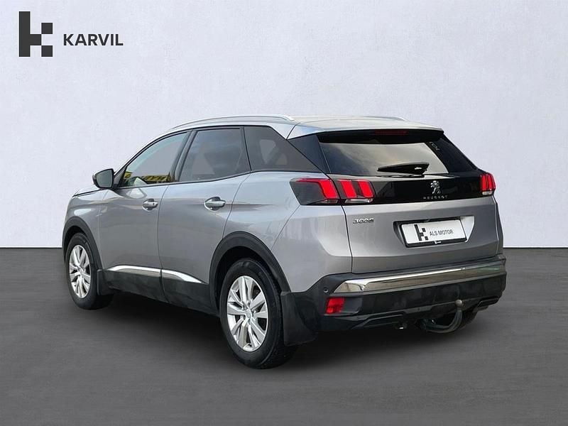 Brugt Peugeot 3008 Allure 130 HK (95 kW) 2019 Sølvmetal SUV