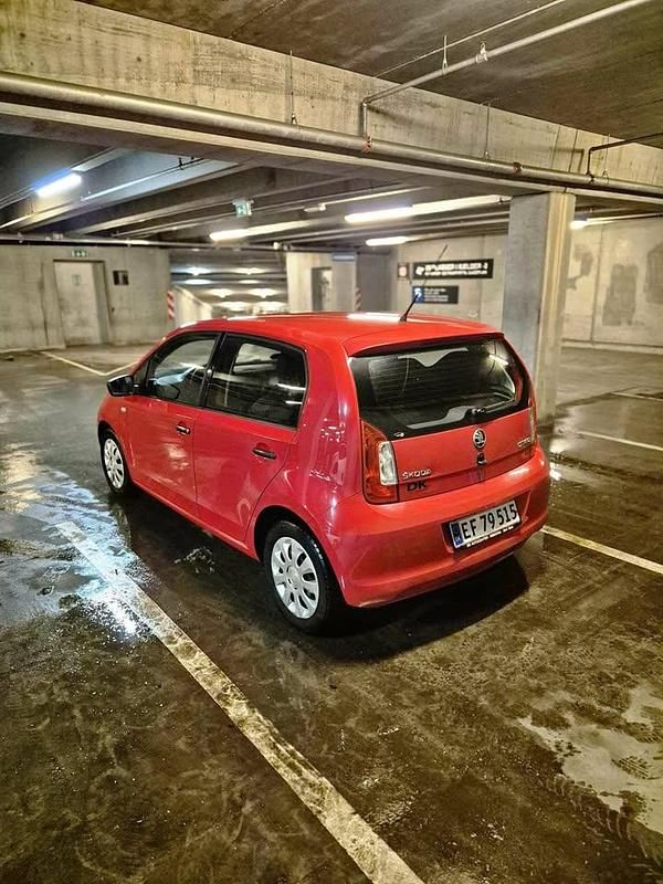 Brugt Skoda Citigo 60 HK (44 kW) 2013 Rød Hatchback