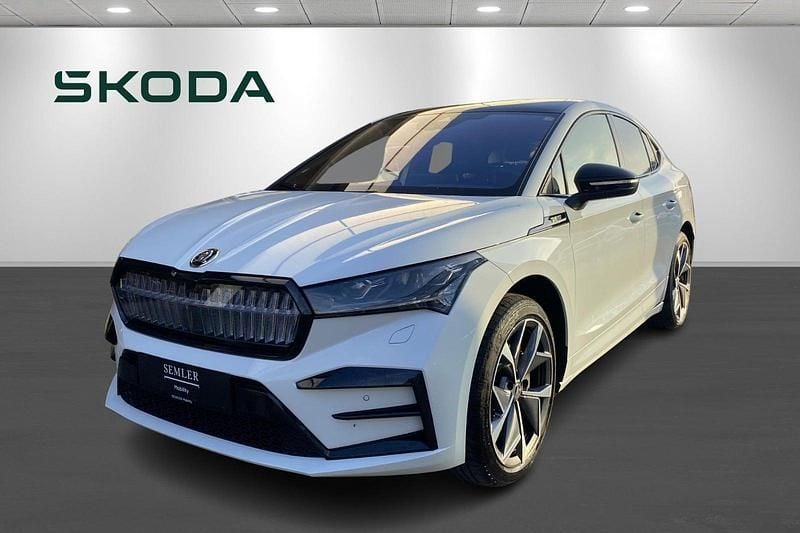 Hvidmetal Brugt 2023 Skoda Enyaq iV RS SUV | 409.900 kr. - Billede 1/4